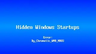 Hidden Windows XP Unlimited Edition&sup2; Startup