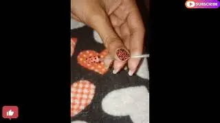 Dot nailart design #nailart #video #viral #nails #collegelife #college #trending #cute #easy #love 