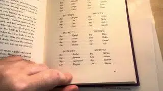 The names in Sunrise on the Reaping are&hellip;something