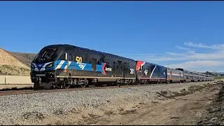 Railfanning Moorpark | #301 on the Coast Starlight, UP, Surfliner | 12/7 - 12/28/25