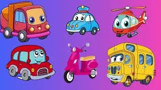 Fun Transportation Song for Kids 🚁🚢🚌