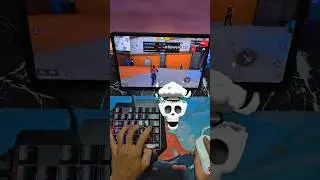 Pc❌mini mobile setup ✅Free Fire Gaming Keyboard|⌨️🖱📱Mix Pro Geek Gamer #freefire #mixpro #geekgamer