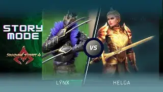 Demon Claws🐾 Vs Angel's Heavy Sword🗡️ | Lynx Vs Helga | Chaos in Story Mode