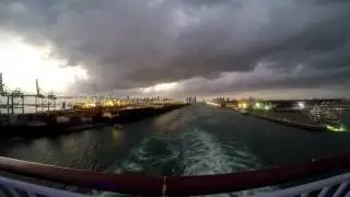 NCL Pearl Sail Away March 3, 2017
