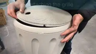 HP890i Pendant Speaker Grille Removal