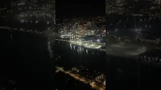 Night Landing in Vancouver 🇨🇦 | Stunning Window View ✈️ #viral #viralclips #shortsfeed