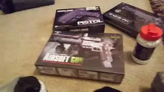 &pound;50+&pound;30 Mystery Box unboxing Airsoft bbguns4less