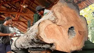 MAKING BEAUTIFUL SHEETS || it takes time to become a skilled carpenter || sawmill 