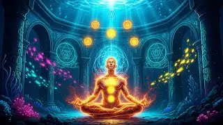 528Hz &bull; Positive Transformation &bull; Golden Energy Healing &bull; Balance 7 Chakras & Whole Body Repair