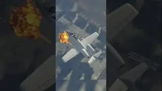 GTA 5 | Enemy Tank Attack Trevor Plane B-11 Strikeforce | Shorts