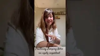 Practice Jumping Notes in Classical Music . Swarn Vijh #artist #contentcreator #musician