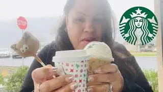 TRYING STARBUCKS HOLIDAY DRINKS FOR THE FIRST TIME 2022!