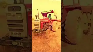 ##massy trector farmer girl driving attitude short video ##