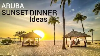 Aruba's BEACH RESTAURANTS at the LOW RISE HOTELS