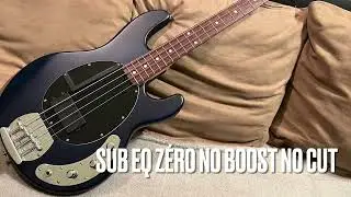 Musicman Stingray 96 VS Sterling SUB upgrade