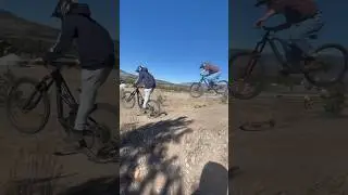 Some side by side riding