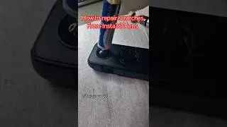 how to repair scratch from lens Insta360 x5 instax4 x3 x2
