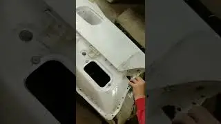 замена крыла на хонде.