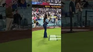 LA GUATEMALTECA FABIOLA RODAS CANTA EL HIMNO DE USA BenjiMar productions