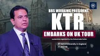 KTR will be visiting the UK to attend prestigious Oxford India Forum at Oxford University ||