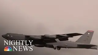 Exclusive: U.S. Air Force Sends B-52s To Europe In Message To Russia | NBC Nightly News