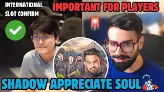 SHADOW APPRECIATE🥵MANYA & SOUL🚀SPERO ON OLD SOUL TEAM🫶🏻INTERNATIONAL SLOT CONFIRM✅