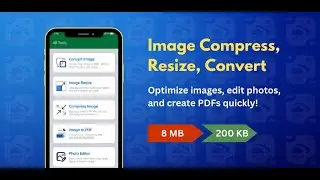 Image Resize Compress Convert App - Optimize images, edit photos, and create PDFs Effortlessly!