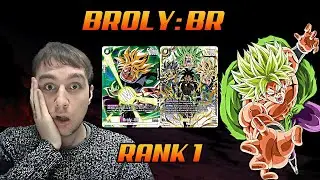 NEW S TIER DECK??? BROLY : BR - FB06 Deck Showcase | DragonBall TCG Fusion World
