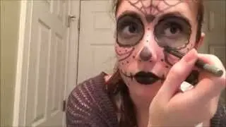 Sugar Skull Inspired Makeup Tutorial