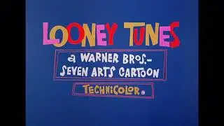 Warner Bros.- Seven Arts Looney Tunes opening and closing with alternate music (HD, 1969)
