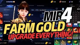MIR4 Farm Gold, Upgrade Everything | ALT Method 2025 #mir4 #mir4global