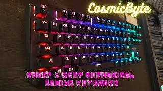 COSMIC BYTE CB-GK-16 FIREFLY MECHANICAL RGB KEYBOARD, FULL REVIEW