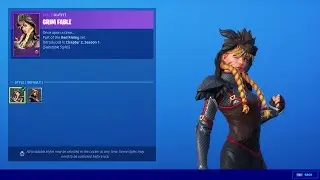 Grim Fable skin set - Fortnite Item Shop (2019-10-03)