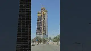 Jeddah Tower construction again starts #shorts #youtube