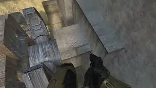 Halo 2 Superbouncing - Zanzibar Base Backside Barrier Break - Tutorial