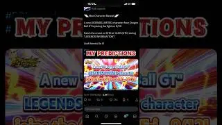 New LF Reveal Predictions for (12/9) #dragonballlegends #dblegends #dbl #dblshorts #shorts #fyp