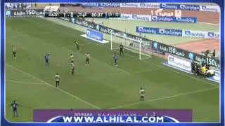 ملخص الشوط الثاني   الهلال والاتحاد اياب كأس الابطال 2012
