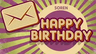 Soren - Happy Birthday