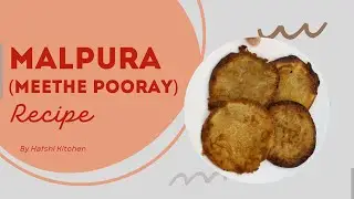 Meethay pooray | Malpura | Easy Breakfast | Rainy weather special dish
