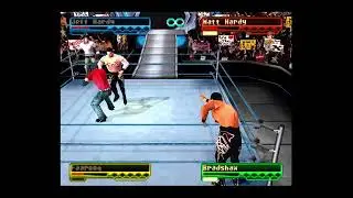 WWF Smackdown - PS1 Gameplay - Hardy Boyz vs Acolytes