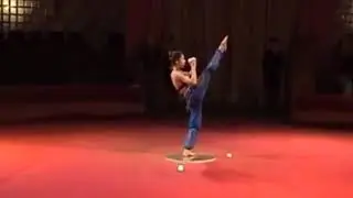 Female Juggler Performance