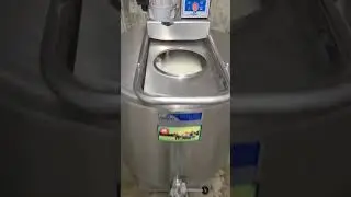 30 gallon milk tank full of milk