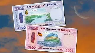 Rwanda new 2000 and 5000 francs banknote 2024