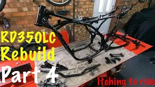 1980-1982 Yamaha RD350LC 4LO Strip down and Rebuild part 4.