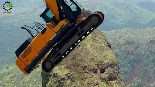 Extreme Heavy Machinery Dangerous Crane | Truck House Demolition Heavy Equipment Fails #4