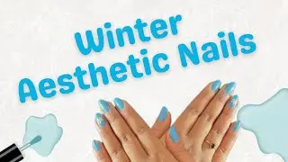 Soft winter nails&hellip; just 46 sec ❄️💅 | Aastha&rsquo;s ART | 