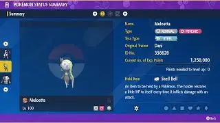 Meloetta - 7 Star Empoleon Raid - Solo - Pokemon Scarlet/Violet