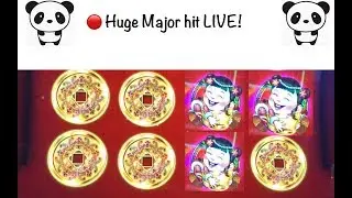 Major progressive won LIVE!!! Sunday live from San Manuel 🐼🎰 Huge Major Progressive picked!