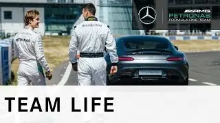 Nico Rosberg v Martin Kaymer: Challenge 1 - Fastest Lap