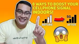 PAANO MAPALAKAS ANG IYONG CELLPHONE SIGNAL SA LOOB NG BAHAY